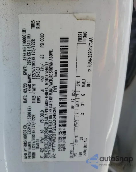 1FT7W2BT2LED04826